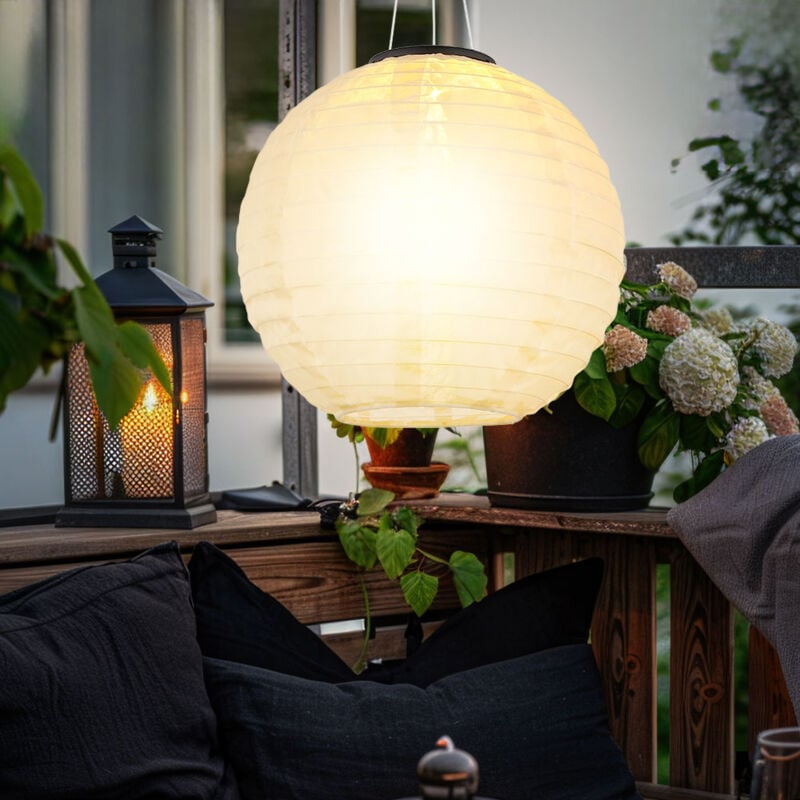foto del prodotto lampada solare lampion luce da esterno lampada a sospensione led da giardino luce color sabbialampada da esterno a sospensione, acciaio inox