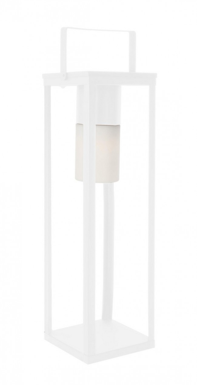 foto del prodotto lampada solare led bianca 20x20x75h in metallo
