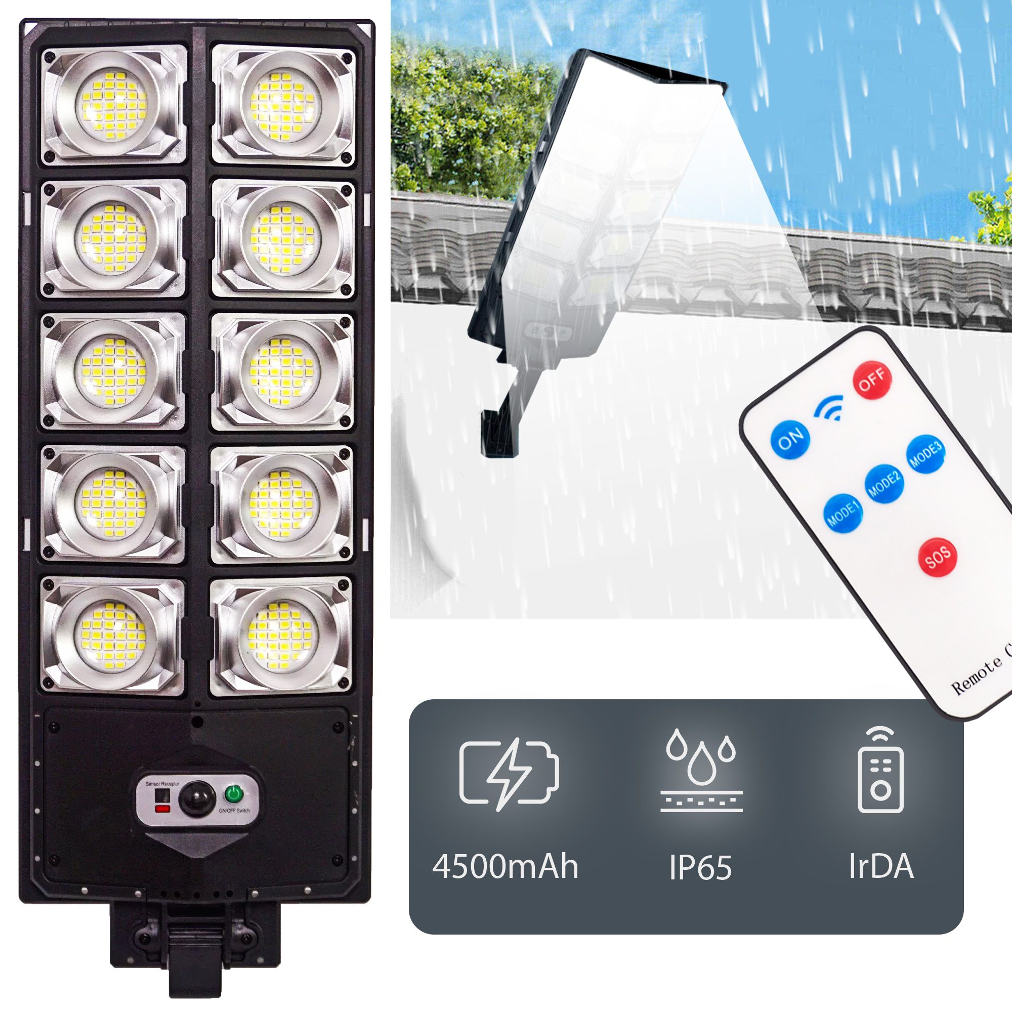 foto del prodotto lampada solare led rsl017