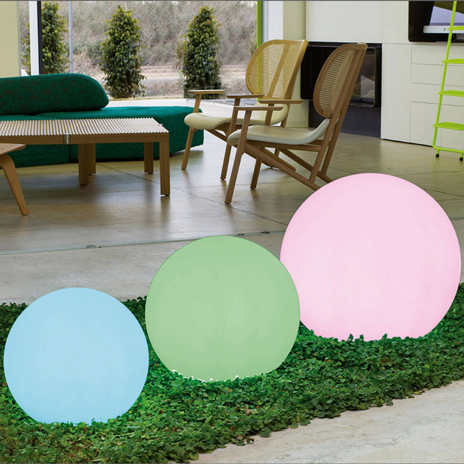 foto del prodotto lampada solare newgarden buly, galleggiante, 40cm