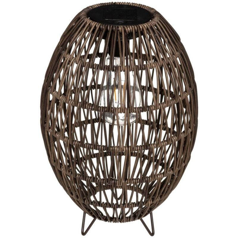 foto del prodotto lampada solare ravi beige h32cm atmosphera cr ateur d int rieur
