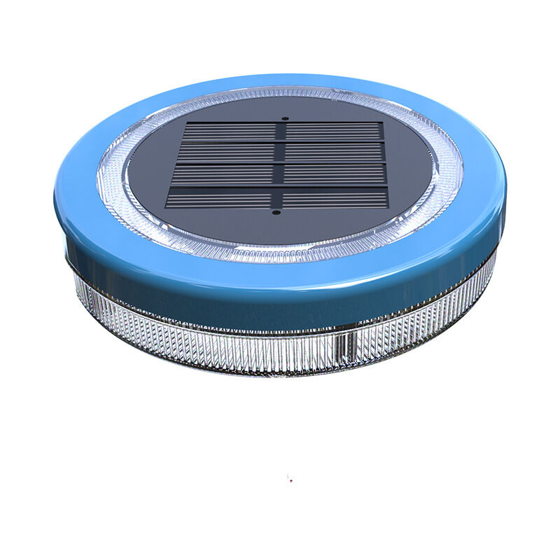 foto del prodotto lampada sommergibile a led ad energia solare, lampada subacquea multicolore ip68 lampada da vasca impermeabile, luce per piscina con sensore di luce