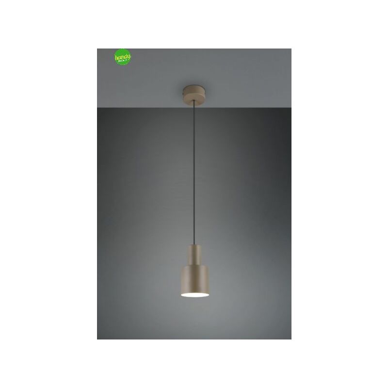 foto del prodotto lampada sospesa agudo trio lighting 1xe27 taupe