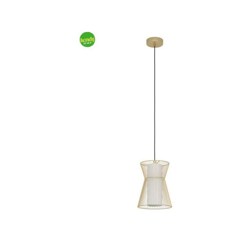 foto del prodotto lampada sospesa maseta eglo 1xe27 oro bianco