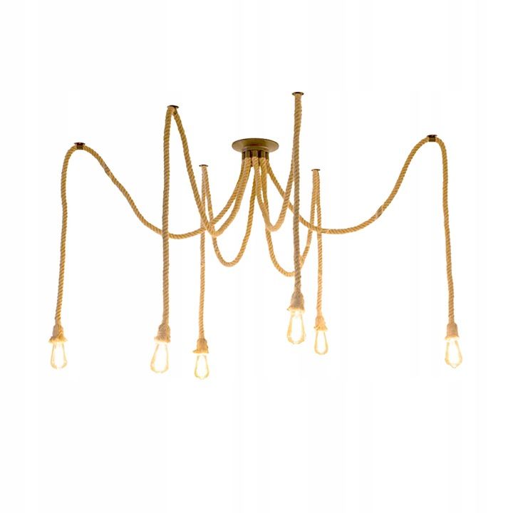 foto del prodotto lampada spider rope 6
