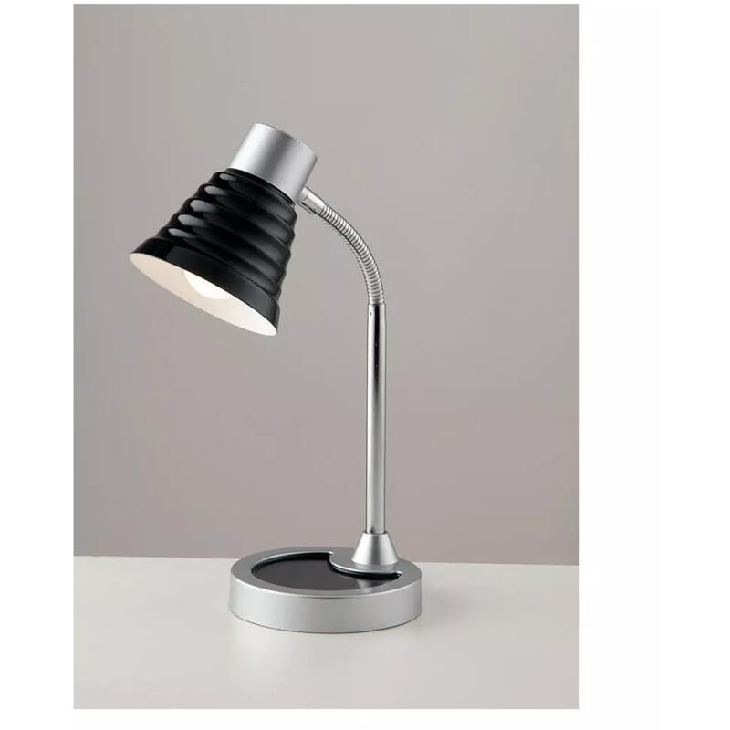 foto del prodotto lampada studio leonardo nero, 40w
