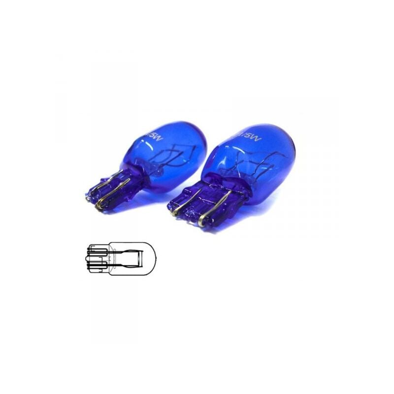 foto del prodotto lampada t20 w21 5w 12v effetto xenon bianco canbus per fiat 500 alfa mito