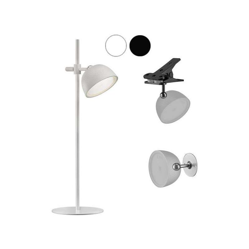 foto del prodotto lampada tavolo dimmerabile magnetika bianca shot