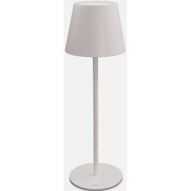 foto del prodotto lampada tavolo ecolight nina ricaricabile usb dimmerabile 180 lm sabbia