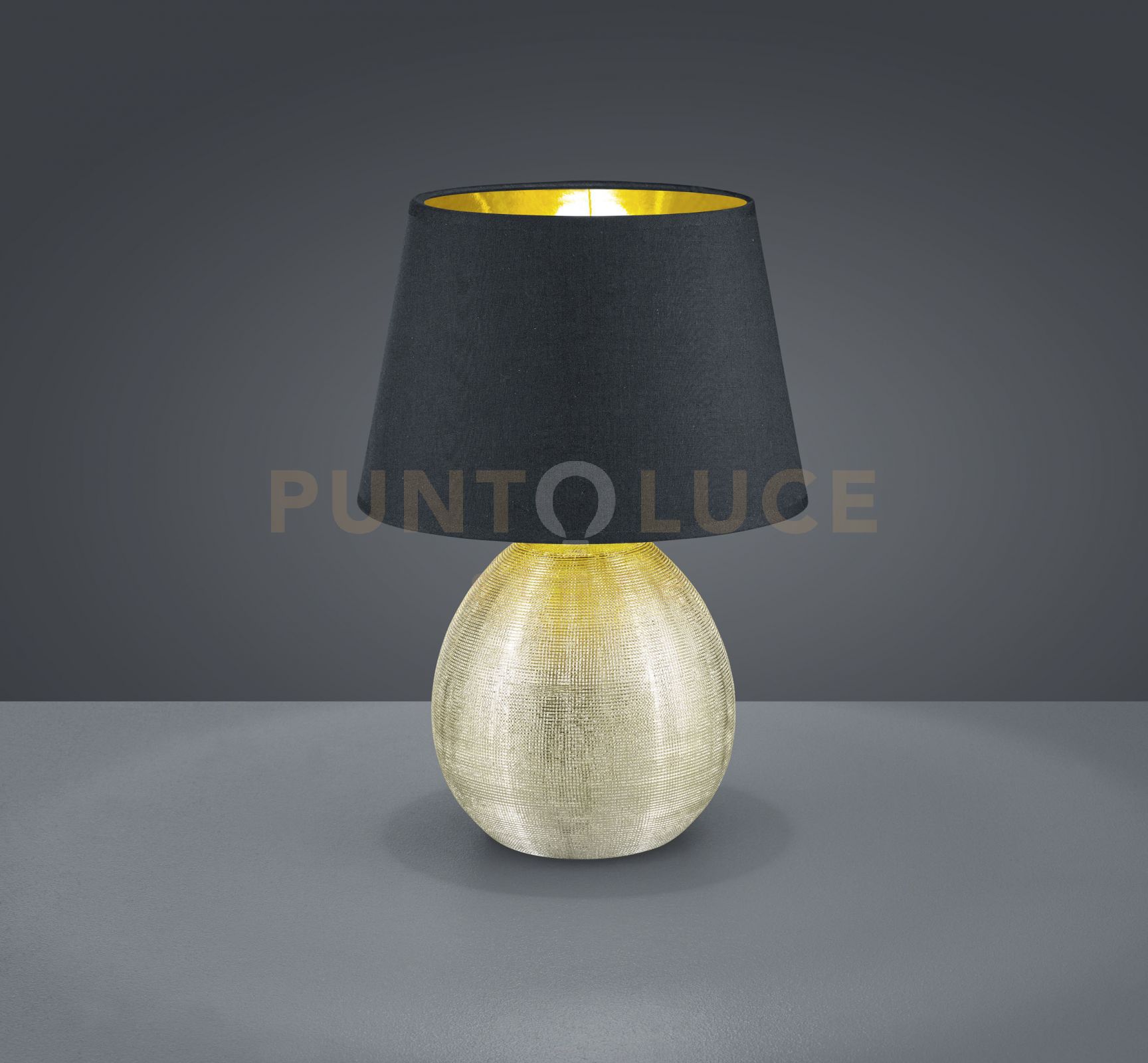 foto del prodotto lampada tavolo luxor r50631079 nero