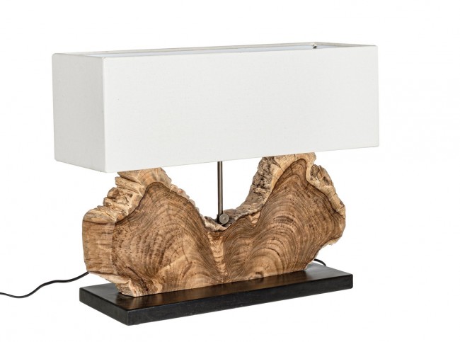 foto del prodotto lampada tavolo naga bianco 60x20x55h