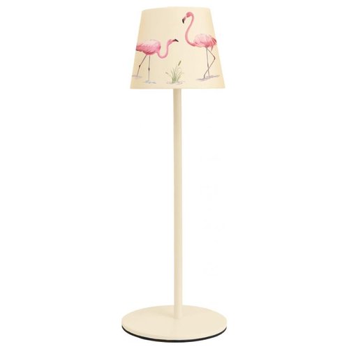 foto del prodotto lampada tavolo new majestic 120454 fg alea dualac fg fenicottero