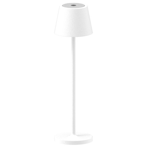 foto del prodotto lampada tavolo new majestic 120455 wh gaia bianco