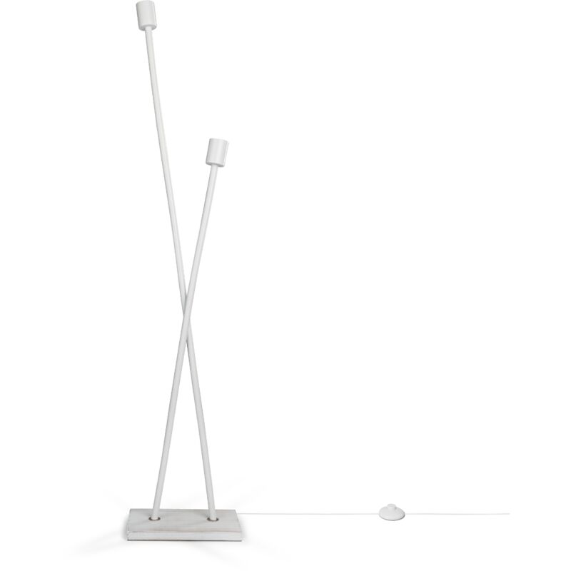 foto del prodotto lampada tavolo terra vintage e27 soggiorno industriale design moderno led retr lampada da terra, bianco paco home