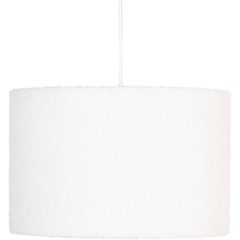 foto del prodotto lampada tina bianca a ricciolo d37cm atmosphera cr ateur d int rieur