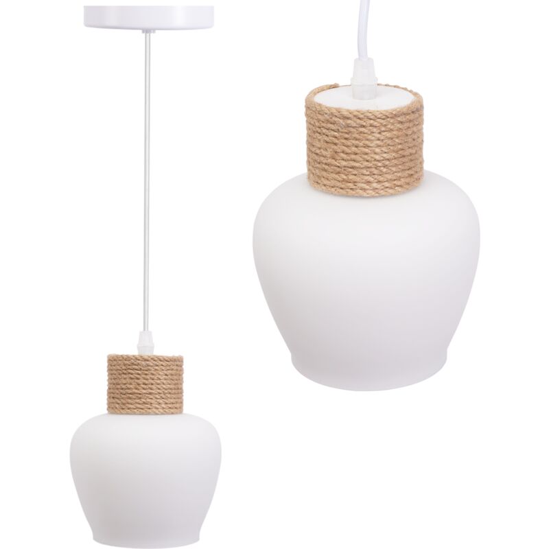 foto del prodotto lampada toolight app1591 1cp boho white beige