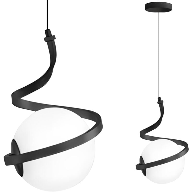 foto del prodotto lampada toolight app1732 1cp black chrome