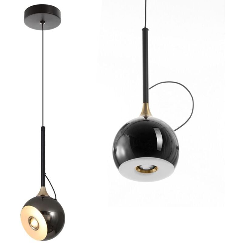 foto del prodotto lampada toolight g087 1cp black chrome