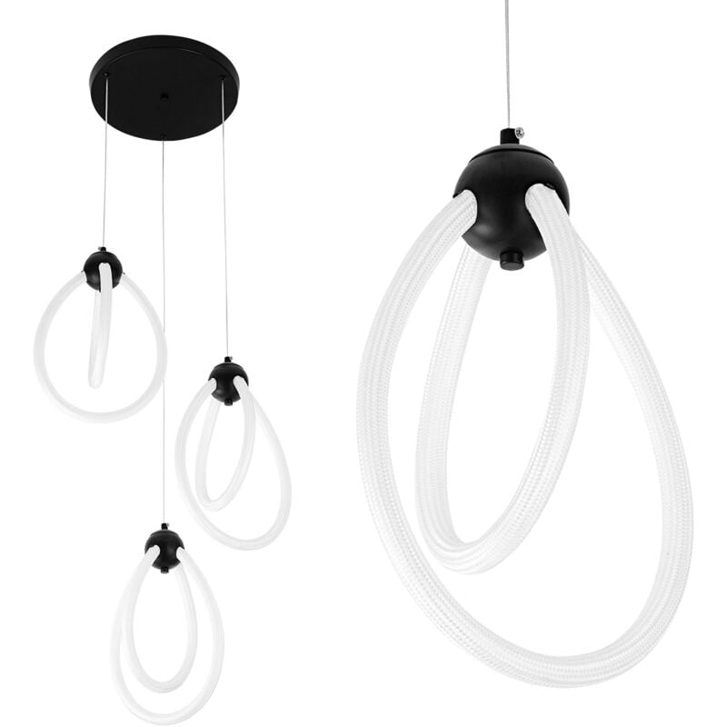 foto del prodotto lampada toolight led g022 3cpr black