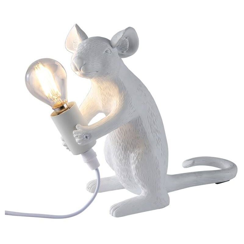 foto del prodotto lampada topo in resina stuart 