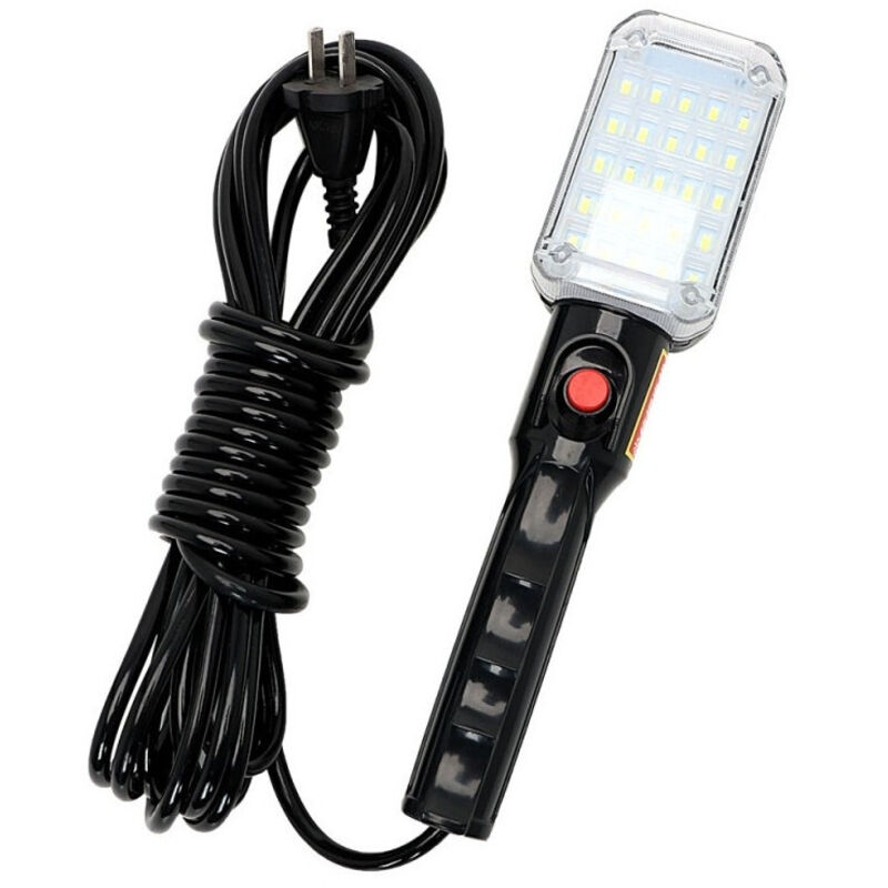 foto del prodotto lampada torcia lavoro 859 portatile 34 smd led magnete ricaricabile emergenza trade shop traesio