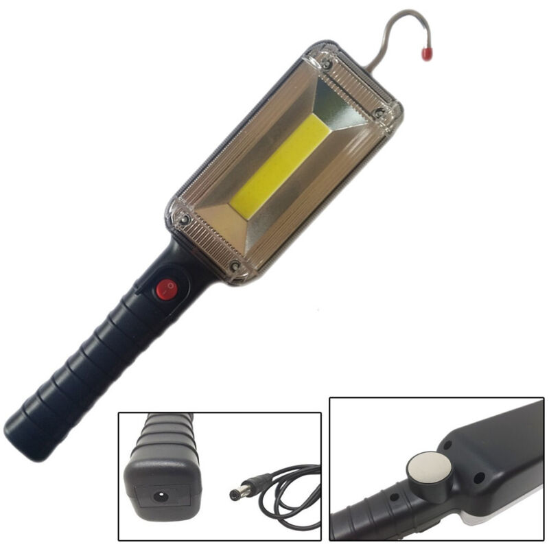 foto del prodotto lampada torcia strip led lavoro portatile ricaricabile gancio calamita zj859 v2 trade shop traesio