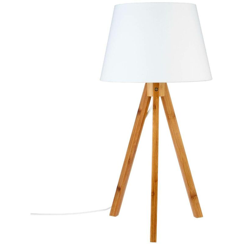 foto del prodotto lampada treppiede bahi bianca h56cm atmosphera cr ateur d int rieur