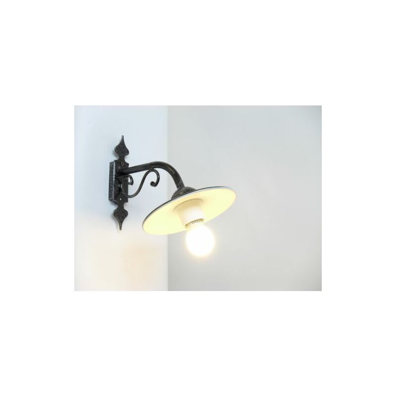 foto del prodotto lampada tulipano con piatto cm.20 1x100 watt