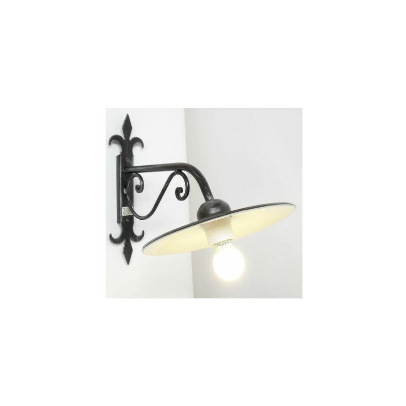 foto del prodotto lampada tulipano con piatto cm.27 1x100 watt