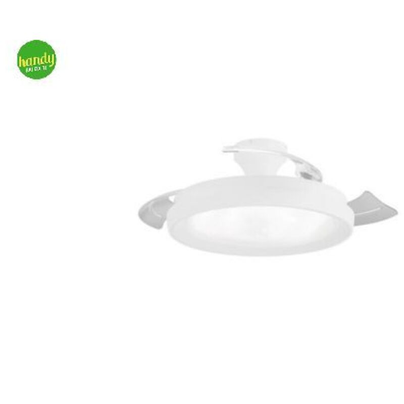 foto del prodotto lampada ventilatore led philips bliss bianco effetto cielo stellato 35 28w