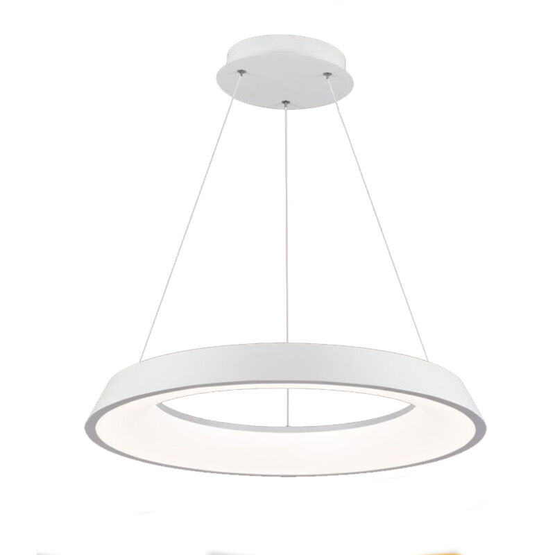 foto del prodotto lampadari a led 43 watt tre colorazioni di luce lampada da soffitto a sospensione ultra moderno cucina soggiorno