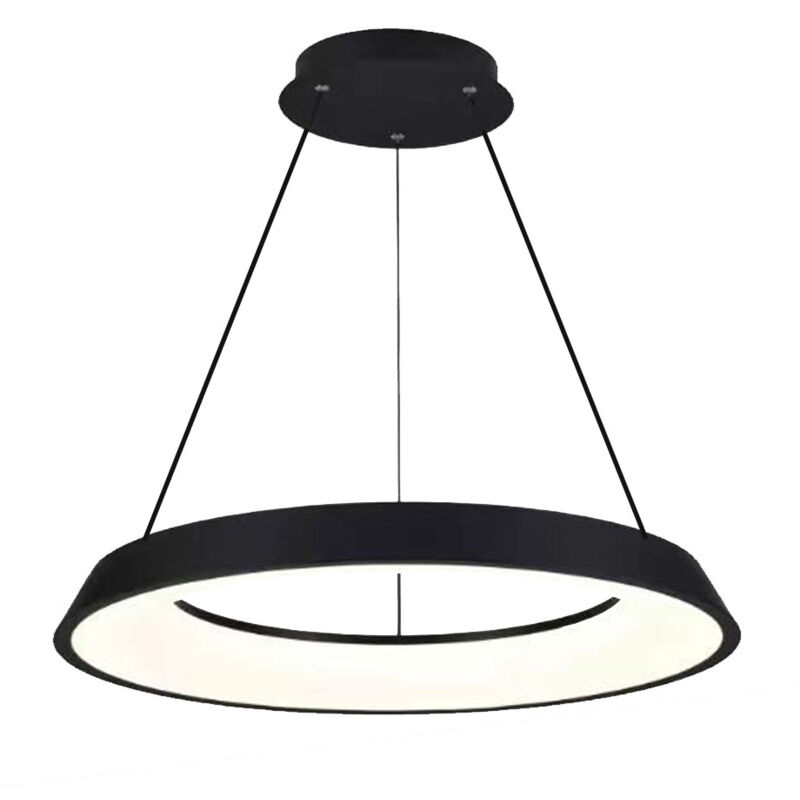 foto del prodotto lampadari a led 43 watt tre colorazioni di luce lampada da soffitto a sospensione ultra moderno cucina soggiorno
