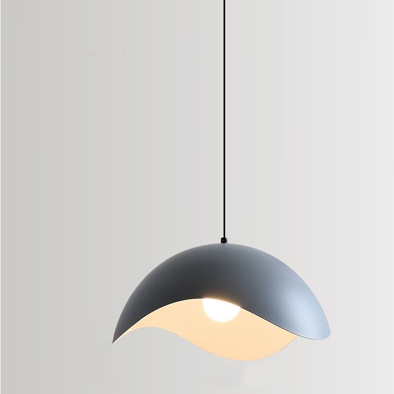 foto del prodotto lampadari a sospensione vintage industriale lampadario soffitto metallo plafoniera regolabile grigio 35cm