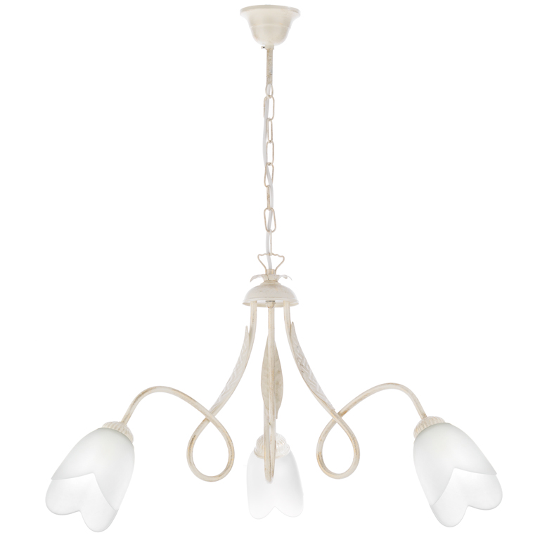 foto del prodotto lampadario 3 luci doppio giro