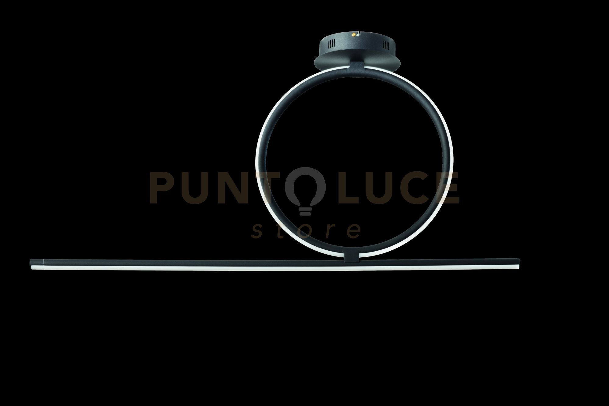 foto del prodotto lampadario a soffitto led acrobat d40 pl.acrobat.40-nero nero