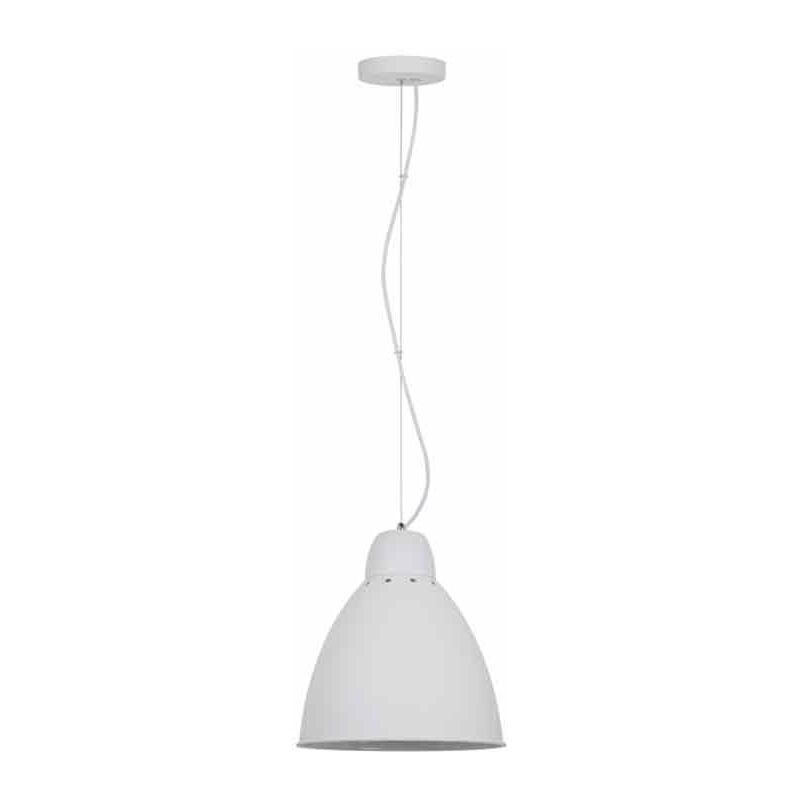 foto del prodotto lampadario a sospensione bianco con finitura opaca 30 x 30 x h135 cm