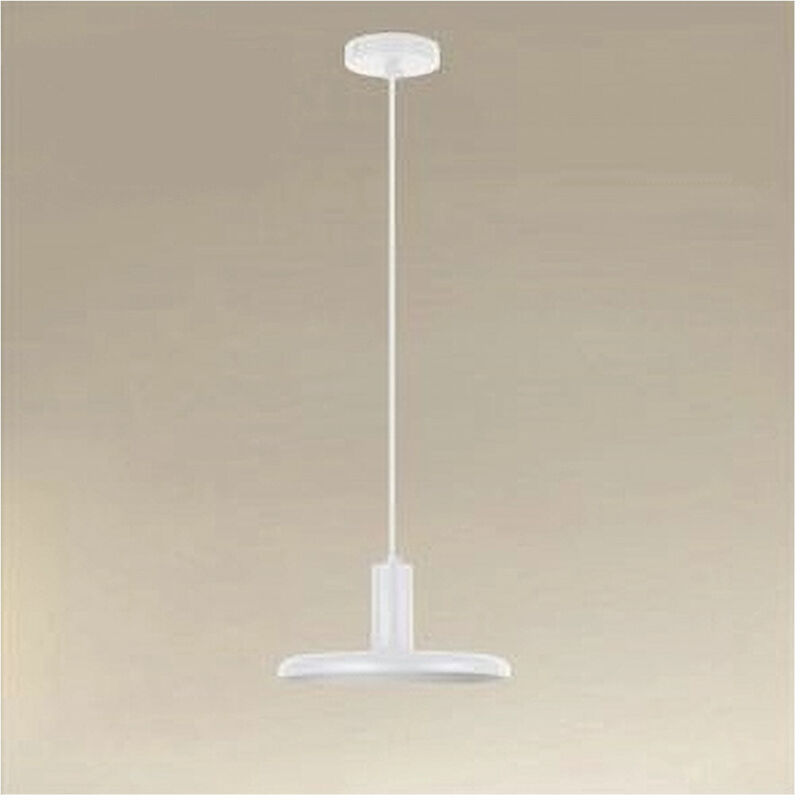 foto del prodotto lampadario a sospensione design moderno con paralume in ferro bianco e27 ip20 33740 trade shop traesio