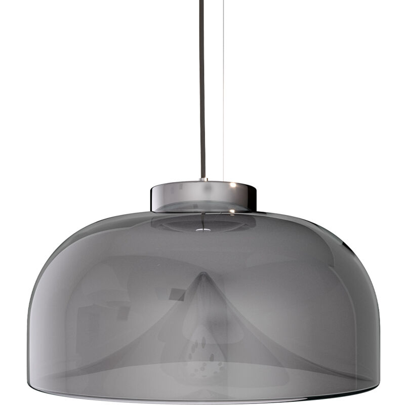 foto del prodotto lampadario a sospensione in cristallo design moderno grenda fumo