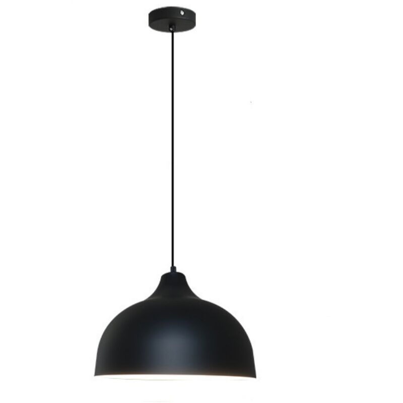 foto del prodotto lampadario a sospensione industriale retr lampada a sospensione metallo plafoniera nero lampada da soffitto creativo