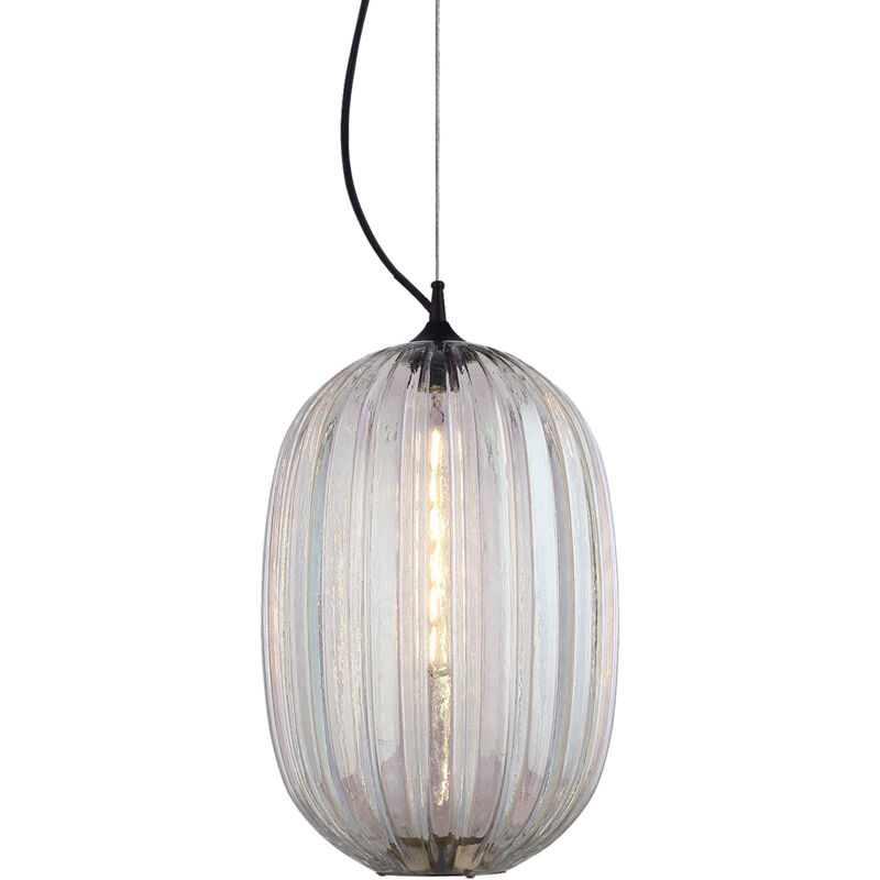 foto del prodotto lampadario a sospensione lumineca clear tuline 35x160 cm trasparente