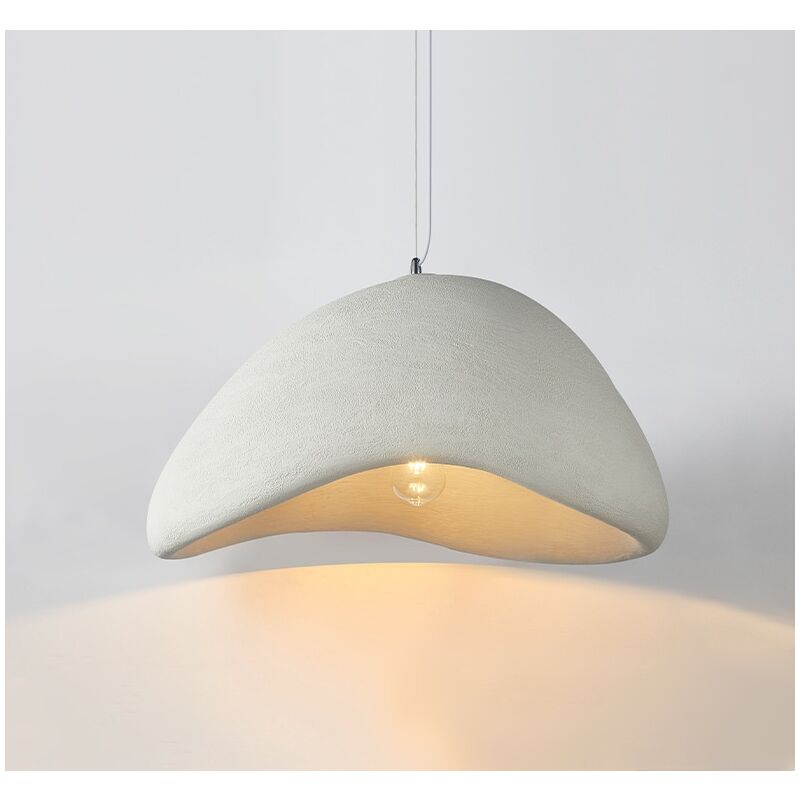 foto del prodotto lampadario a sospensione moderno nordico lampada da soffitto interna plafoniera bianco 20cm