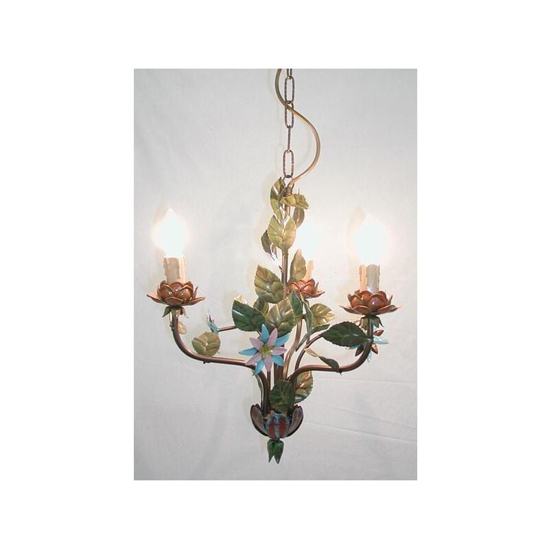 foto del prodotto lampadario camelia a 3 luci lanterna applique lampione lampade
