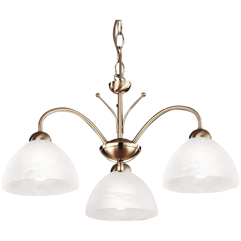 foto del prodotto lampadario contemporaneo milanese acciaio adjustable vetro 3 luci e14