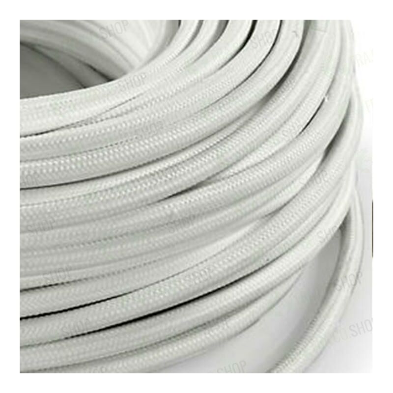 foto del prodotto lampadario corda 0,75 mm bianco