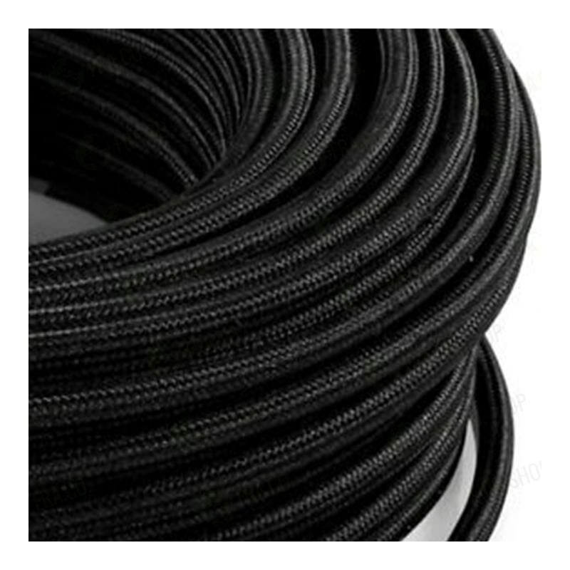 foto del prodotto lampadario corda 0,75 mm nero