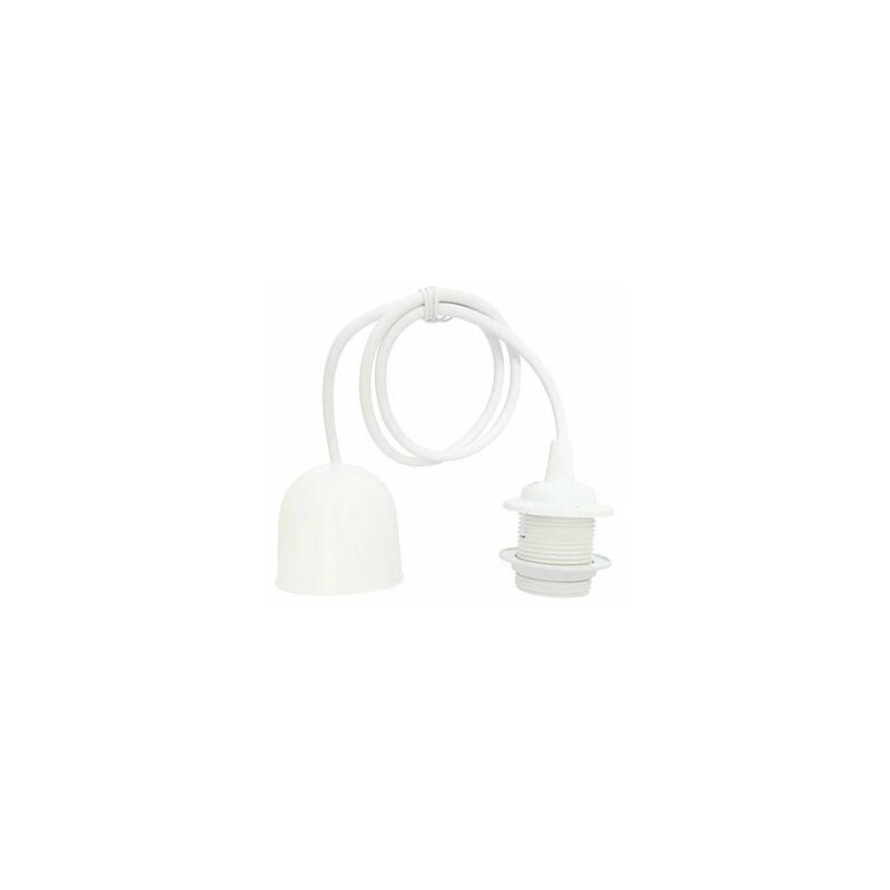 foto del prodotto lampadario cuval e27 1m bianco