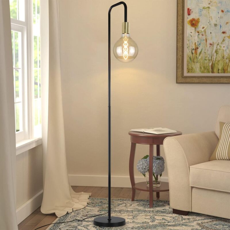 foto del prodotto lampadario da salone lampadario vintage nero o con interruttore a pied lampadario industriale in metallo design lampada da salone per camera da letto