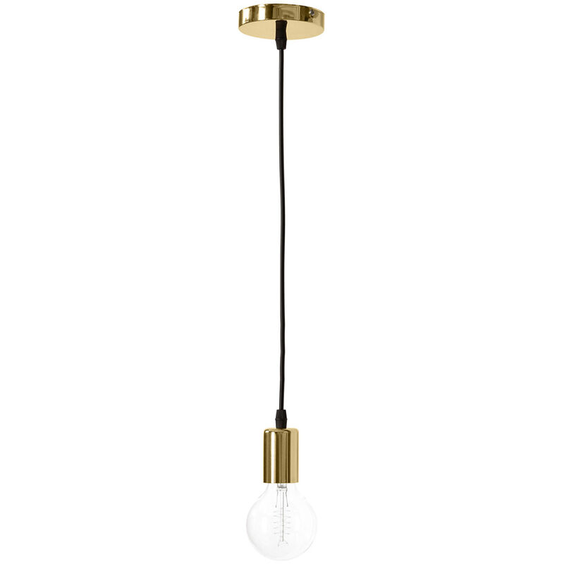foto del prodotto lampadario di design edison oro metallo, metallo