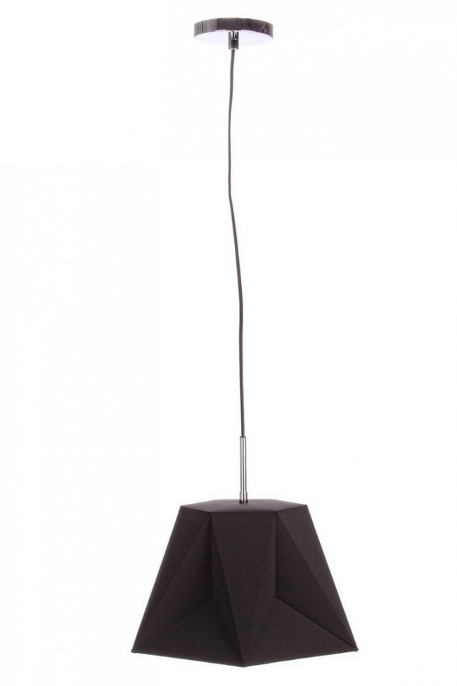 foto del prodotto lampadario esagono nero 46x40x25h