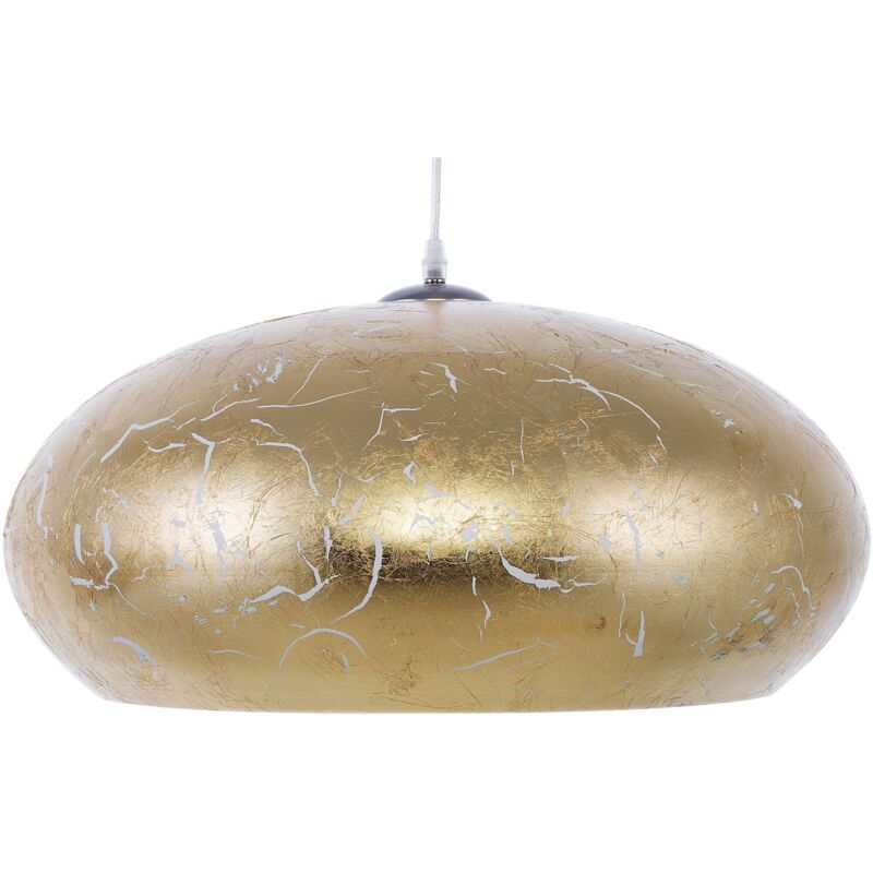 foto del prodotto lampadario in color oro limnatis